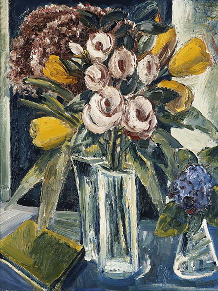 Still Life of Flowers; Stilleben mit Blumen, 1929 a Paul Kleinschmidt