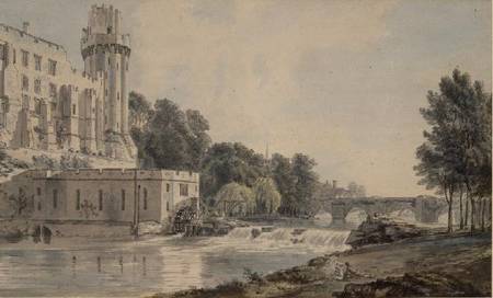 Caesar's Tower, Warwick Castle a Paul Sandby