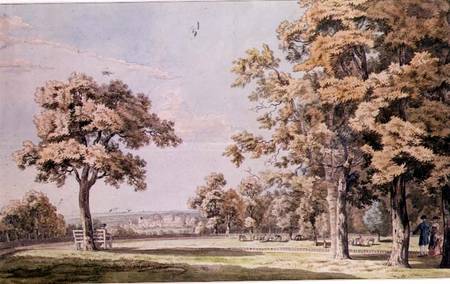 Windsor Castle: from the Great Park a Paul Sandby