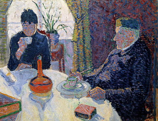 Study for The Dining Room, c.1886 (oil on canvas) a Paul Signac