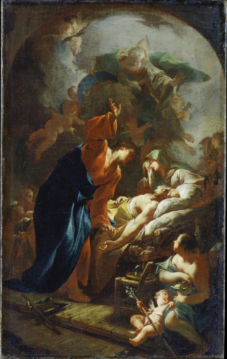 The Death of Joseph a Paul Troger