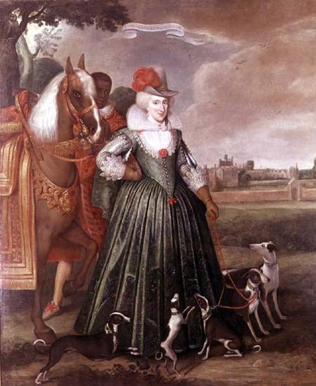 Anne of Denmark a Paul van Somer
