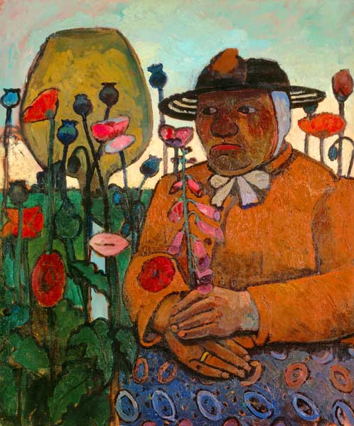 Old poorhouse woman a Paula Modersohn-Becker