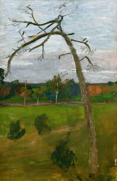 Bare Tree a Paula Modersohn-Becker