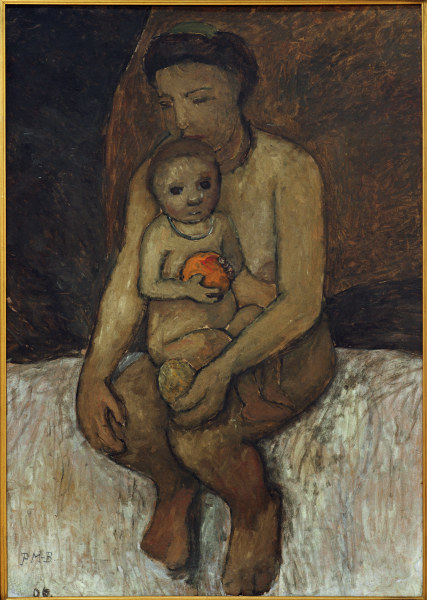 Mother and Child a Paula Modersohn-Becker