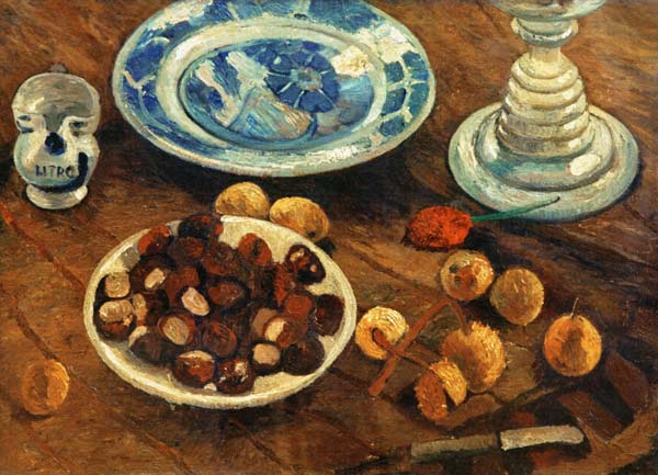 Chestnuts Still Life a Paula Modersohn-Becker