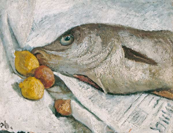 Stillleben mit Fisch a Paula Modersohn-Becker