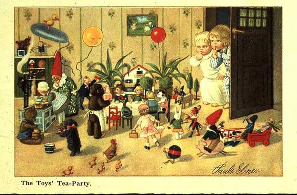 The Toys Tea Party a Pauli Ebner