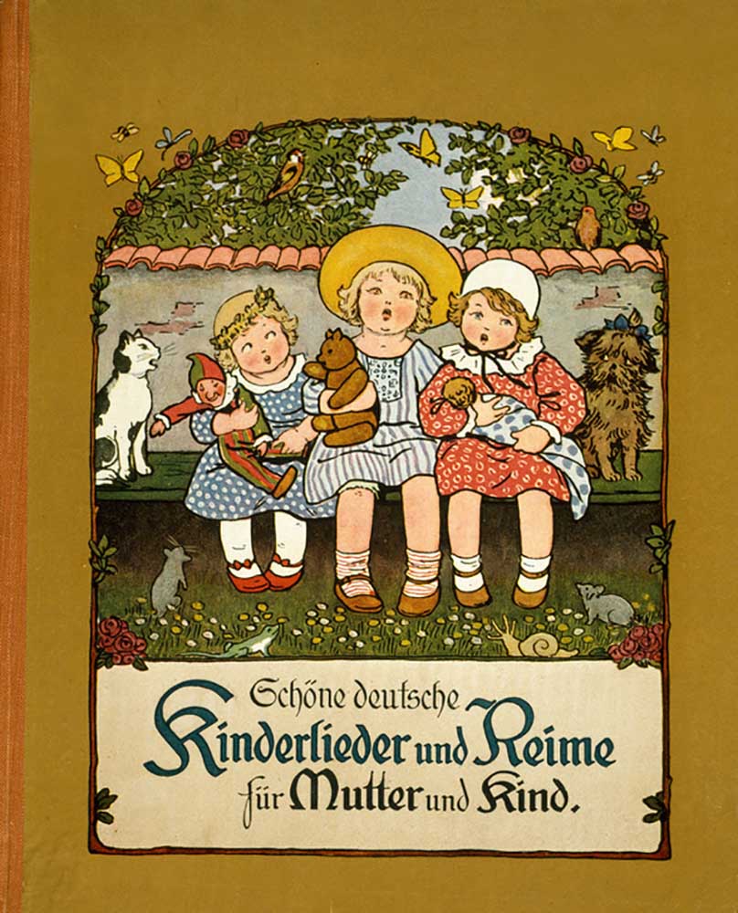 Beautiful German childrens songs and rhymes for mother and child a Pauli Ebner