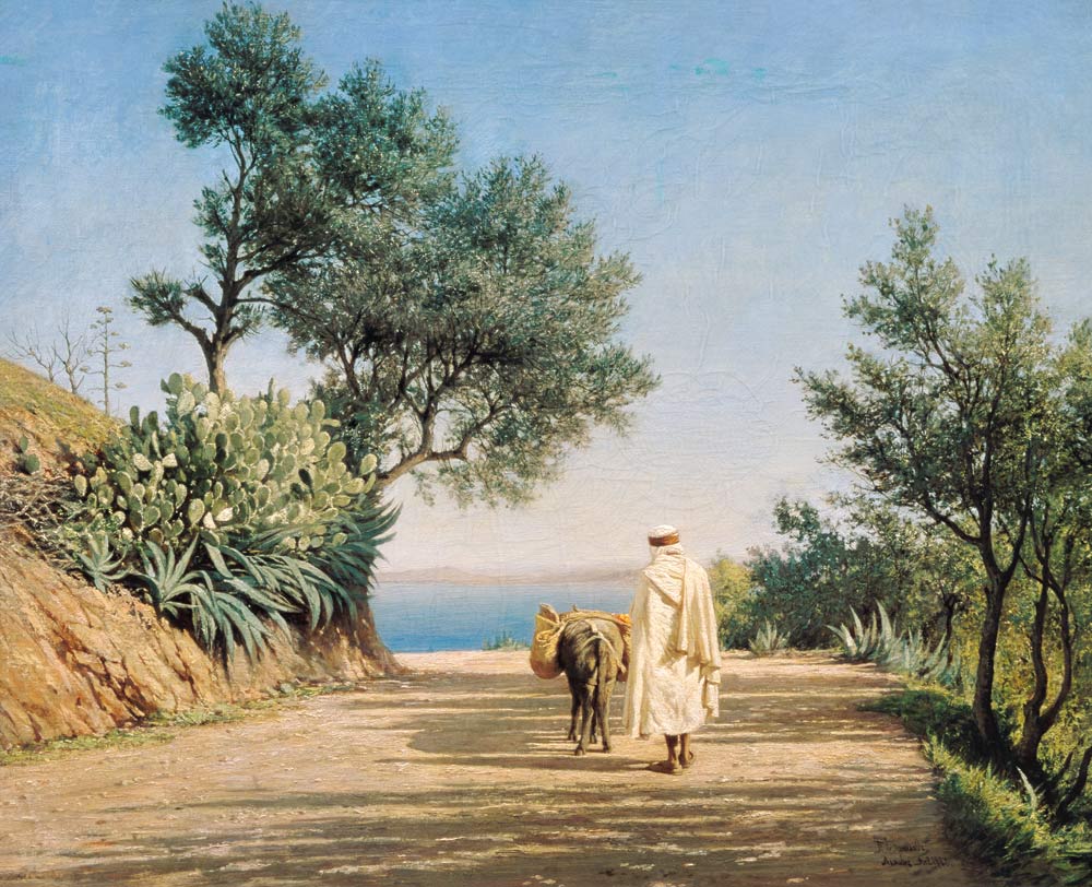 The Road to the Sea, Algeria a Pavel Aleksandrovich Bryullov