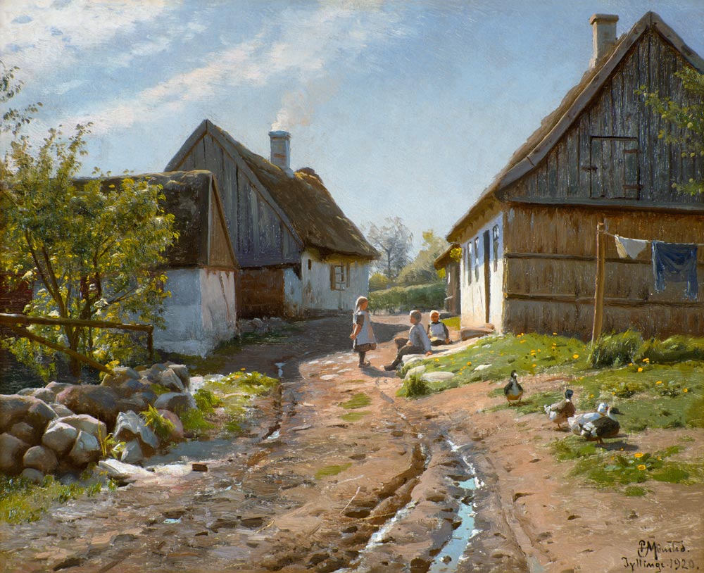 At the Farm a Peder Moensted