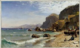 Beach on Capri