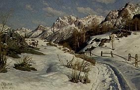 Winter in the Engadin a Peder Moensted