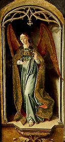 Angel with the crown of thorns Christi. Thomas altar in the cloister S.Thomas, Avila. a Pedro Berruguete