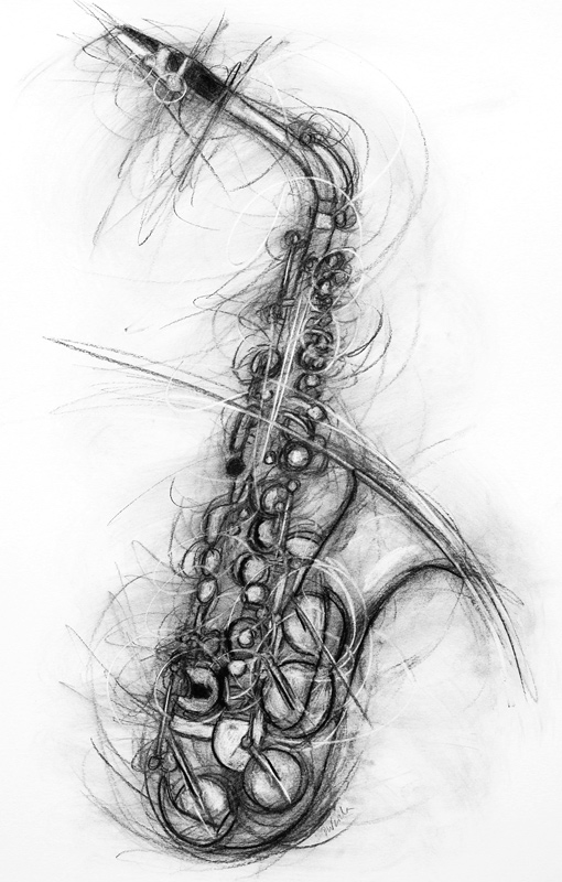 Saxophone a Penny Warden