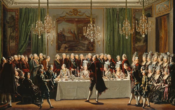Stockholm Palace New Year's Eve 1779 a Per Hillestrom