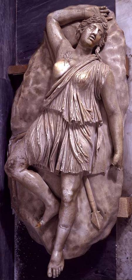 Fallen Female Warrior a Pergamum School