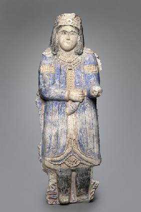Figure of a courtier from a palace frieze, Seljuk Dynasty, 1150/1250