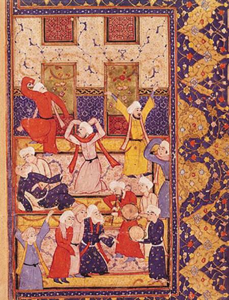 Fol.5r Initiation dance a Persian School