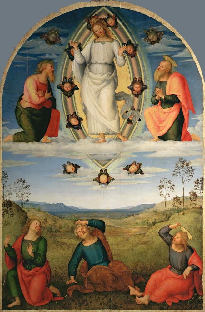Perugino / Transfiguration / 1517 a Perugino (alias Pietro di Cristoforo Vanucci)