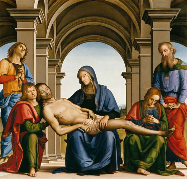Pietà a Perugino (alias Pietro di Cristoforo Vanucci)