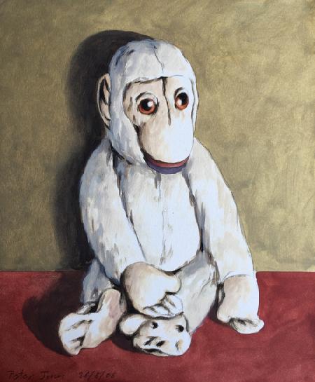 Bright White Monkey