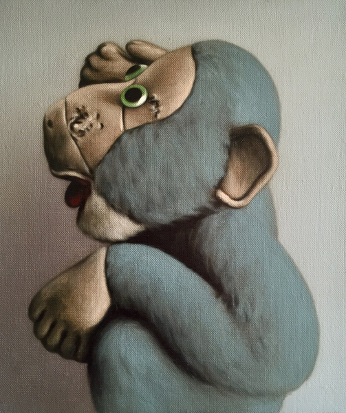 Soft Blue Monkey a Peter Jones