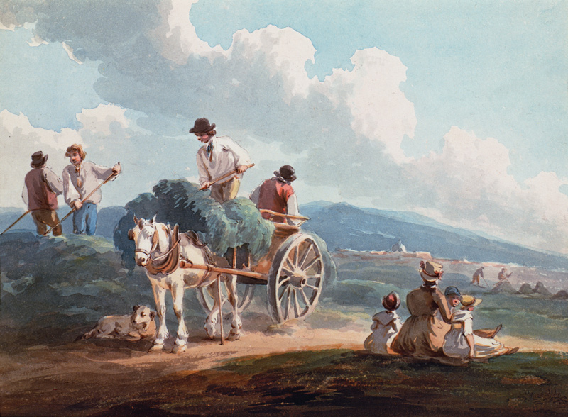 The Hay Wagon a Peter Le Cave