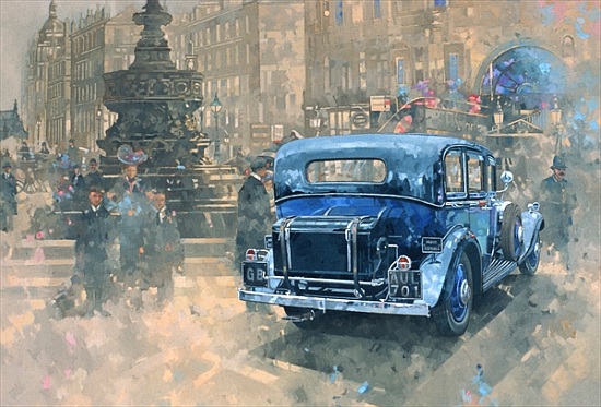 Phantom in Piccadilly (detail) a Peter  Miller