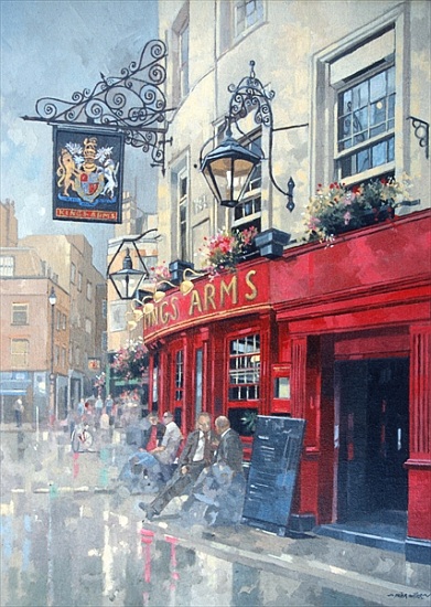 The Kings Arms, Shepherd Market, London a Peter  Miller