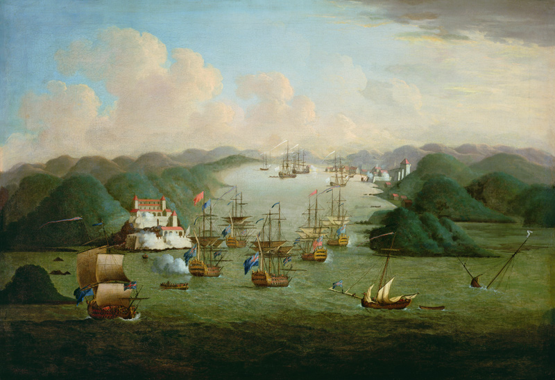 Capture of Porto Bello in 1739 a Peter Monamy