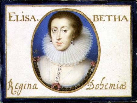 Portrait of Elizabeth, Queen of Bohemia a Peter Oliver