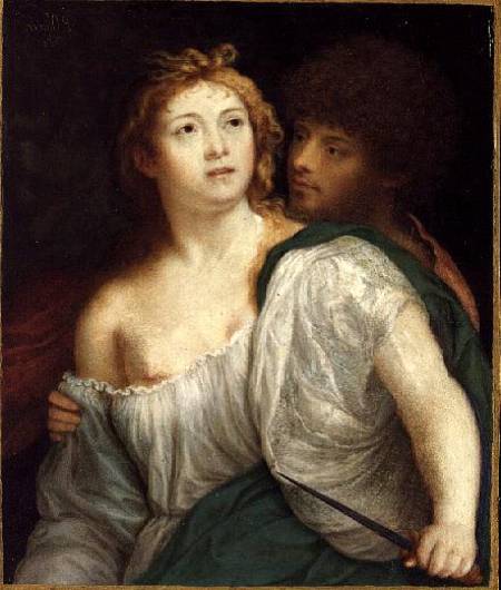 Portrait of Tarquin and Lucretia a Peter Oliver