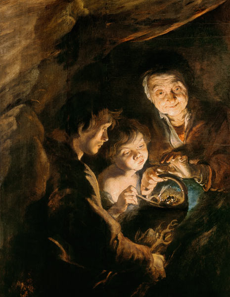 The altos with the coal basin a Peter Paul Rubens