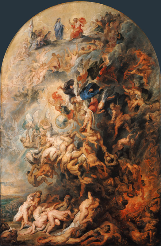 'Small' Last Judgement a Peter Paul Rubens