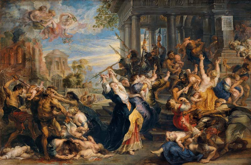 The Bethlehemitische child murder. a Peter Paul Rubens