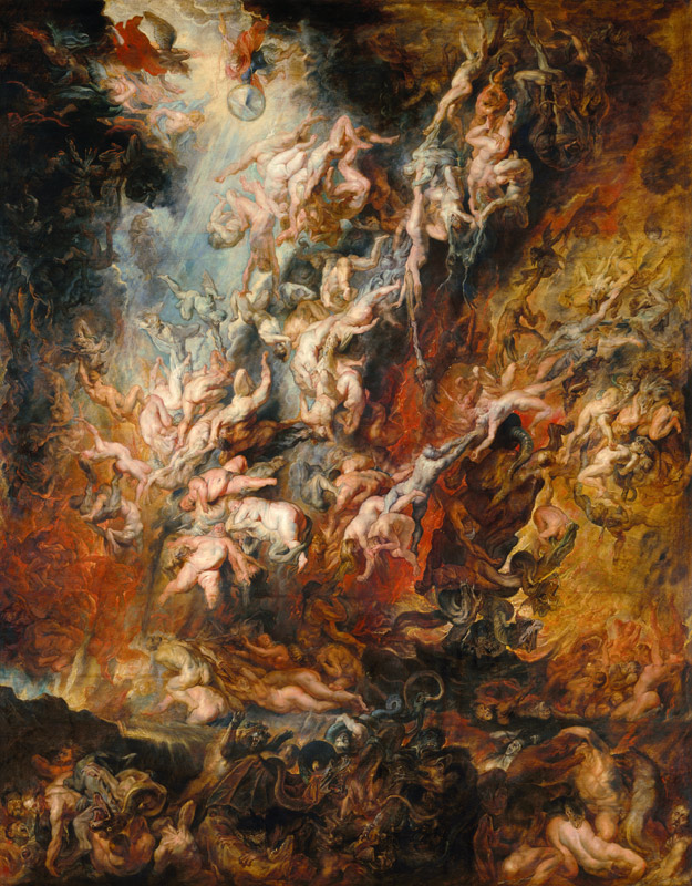 The hell fall of the damned a Peter Paul Rubens
