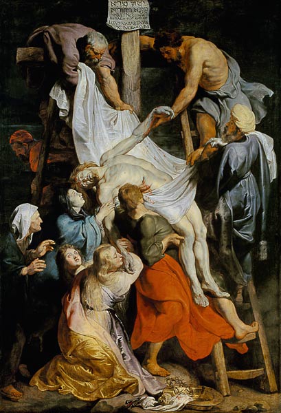 Descent from the Cross a Peter Paul Rubens