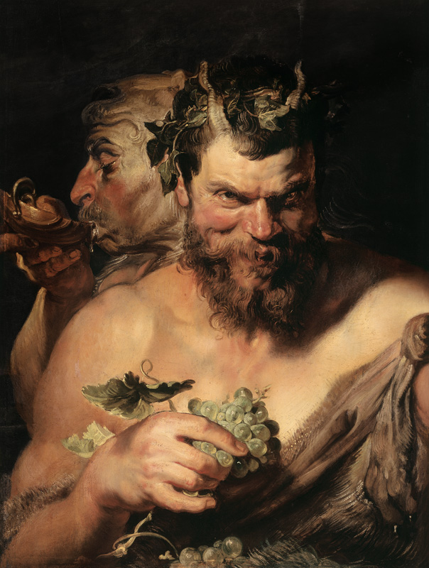 Two Satyrn a Peter Paul Rubens