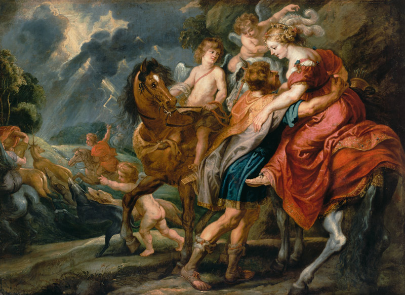 Dido and Aeneas. a Peter Paul Rubens