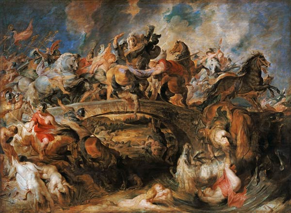 The Amazonenschlacht a Peter Paul Rubens