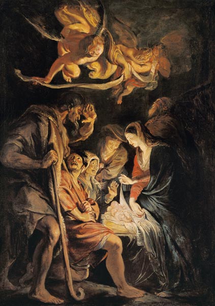 The birth Christi. a Peter Paul Rubens