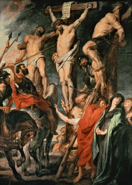 The crucifixion a Peter Paul Rubens