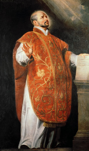 St. Ignatius of Loyola (1491-1556) Founder of the Jesuits a Peter Paul Rubens