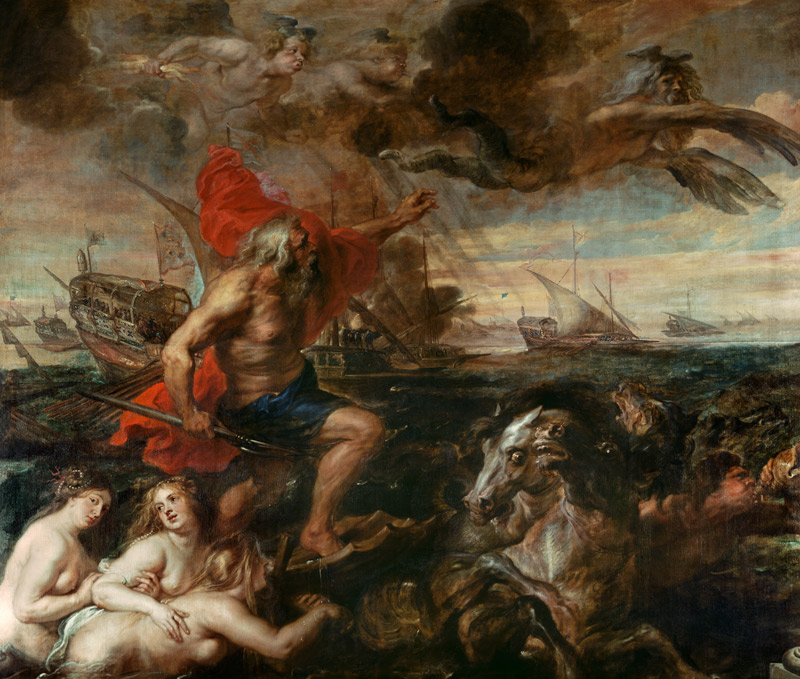 Rubens / Neptune, calming the Waves a Peter Paul Rubens