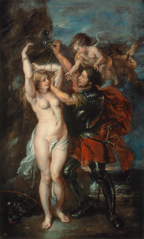 Perseus Freeing Andromeda a Peter Paul Rubens