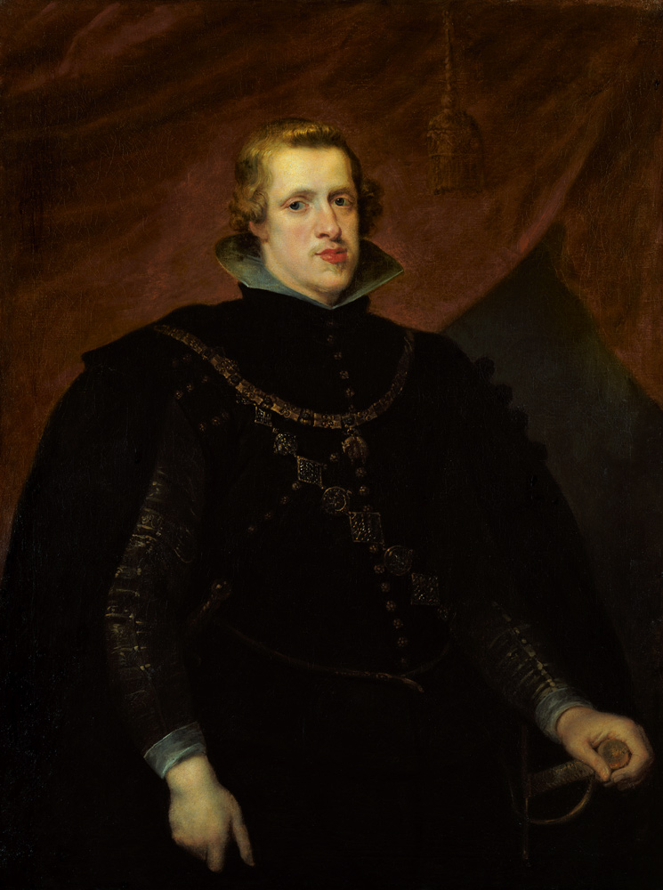 Portrait of King Philip IV of Spain, of the Spanish Netherlands and King of Portugal a Peter Paul Rubens
