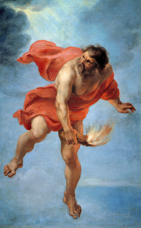 J.Cossiers / Prometheus / c.1637 a Peter Paul Rubens