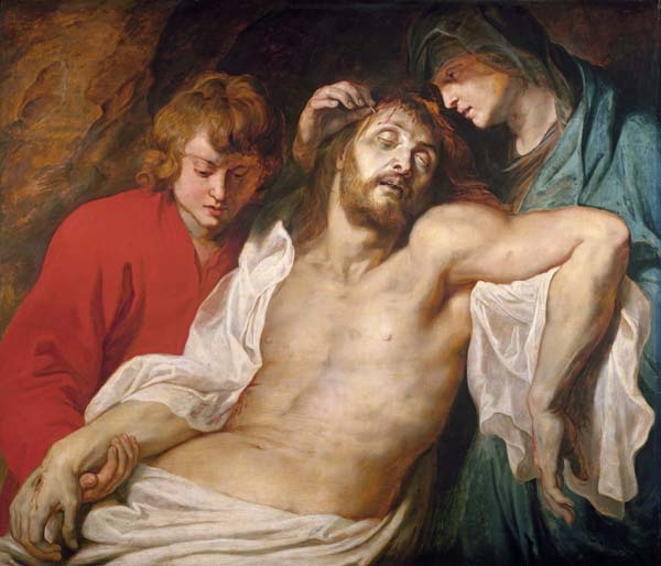 Peter Paul Rubens, Die Beweinung Christi a Peter Paul Rubens