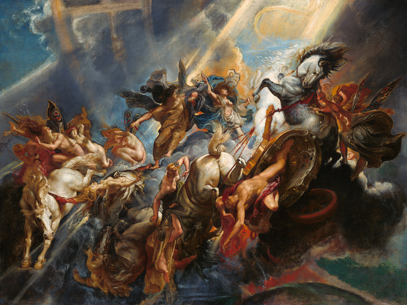 The Fall of Phaethon a Peter Paul Rubens